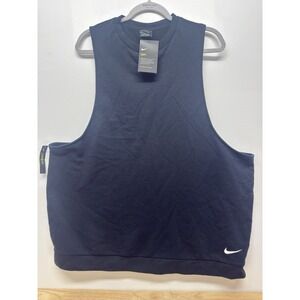 Nike Tank Top Sweatshirt Crewneck‎ Training Sleeveless 889051 Women XXL  #41